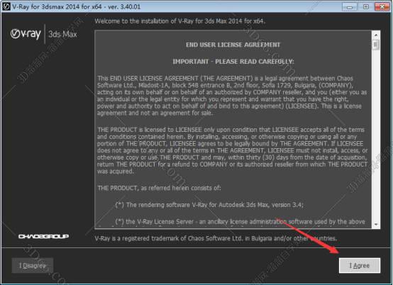 VRay3.4【VR3.4渲染器】vray3.4 for 3dmax2014中/英文双语切换（64位）官方破解版安装图文教程