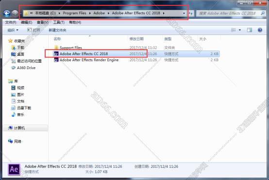Adobe After Effects cc2018【AE cc2018】中文破解版安装图文教程