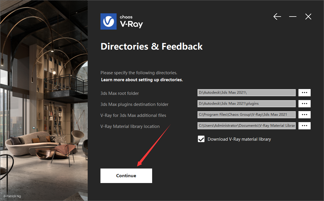 【VR渲染器】VRay5.2023 Next for 3dmax2023中文破解版安装图文教程