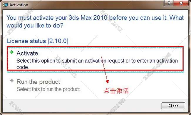 3dmax2010【3dsmax2010破解版】官方英文版安装图文教程