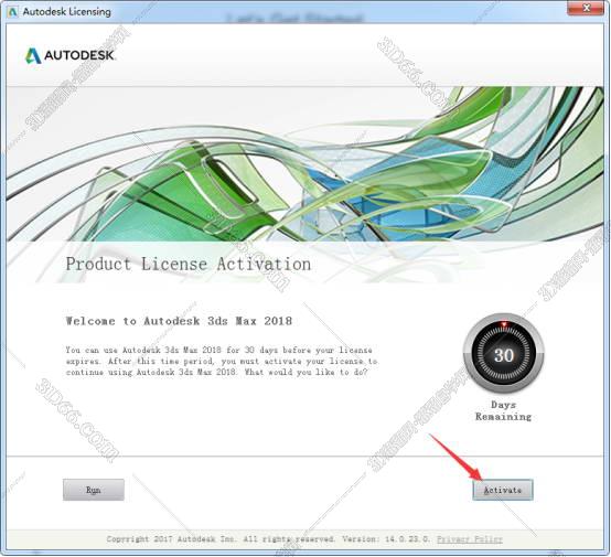 Autodesk 3dsmax2018官方中文破解版安装图文教程