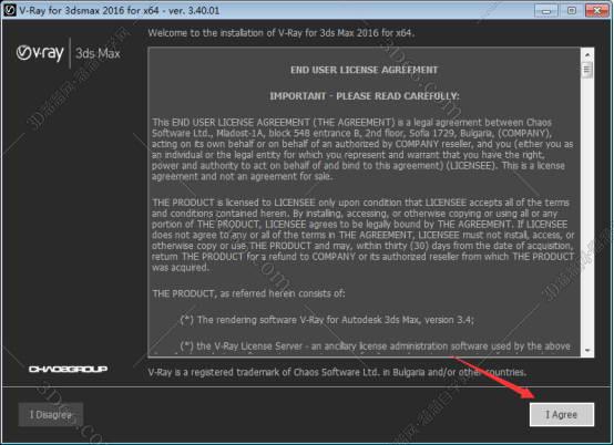 VRay3.4【VR3.4渲染器】vray3.4 for 3dmax2016中/英文双语切换（64位）官方破解版安装图文教程