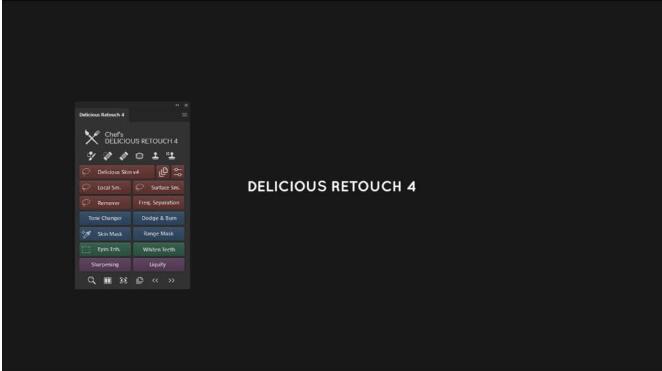 PS人像美容插件扩展面板Delicious Retouch 5中文破解版下载