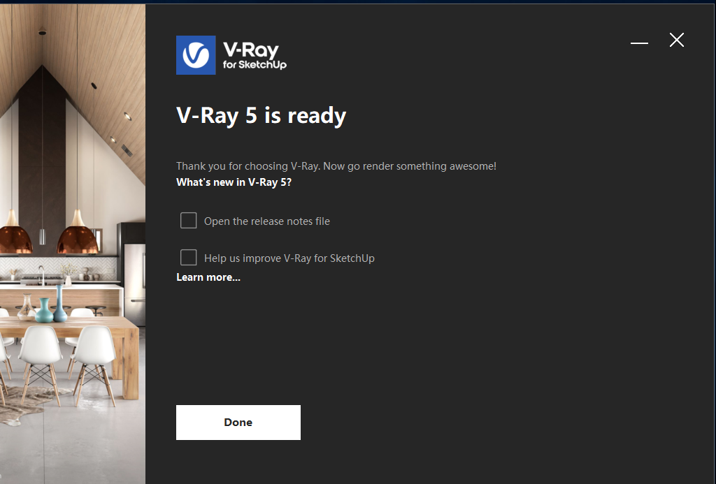 vray5.2 for sketchup【草图大师2017-2022渲染器】汉化破解版下载 附安装教程安装图文教程