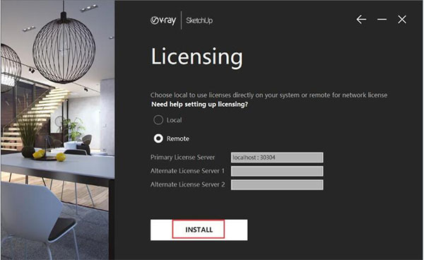 vray5.1 for sketchup【草图大师2017/2018/2019/2020/2021渲染器】简体中文版安装图文教程