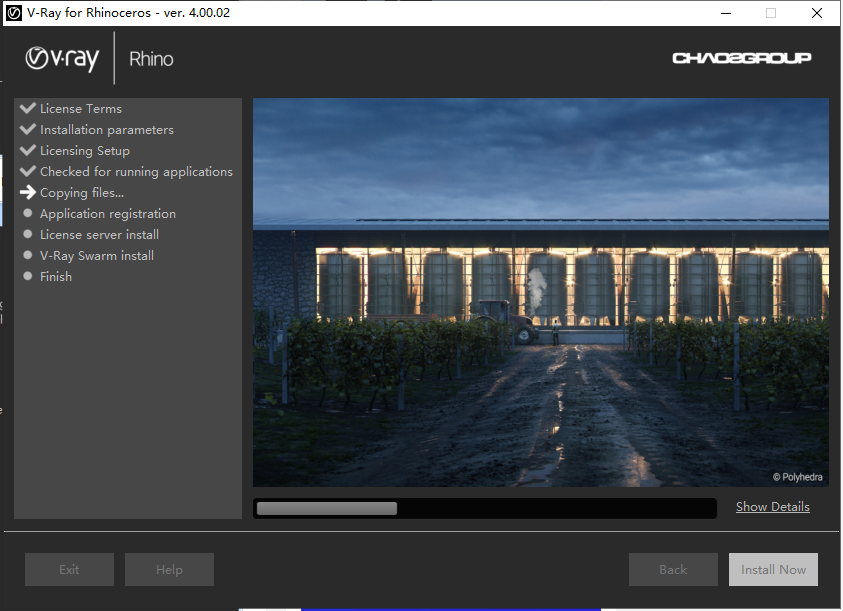 vray4.0 for rhino【支持rhino5，6】渲染器破解版安装图文教程