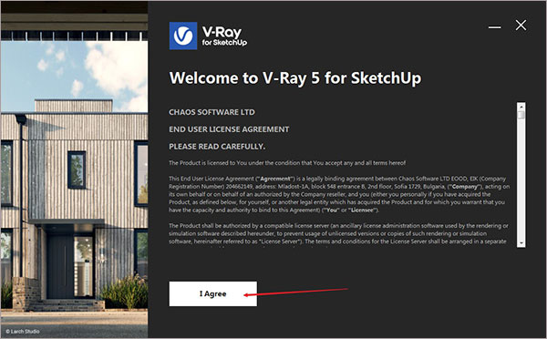 vray5.1 for sketchup 2017-2021 中文稳定版安装图文教程