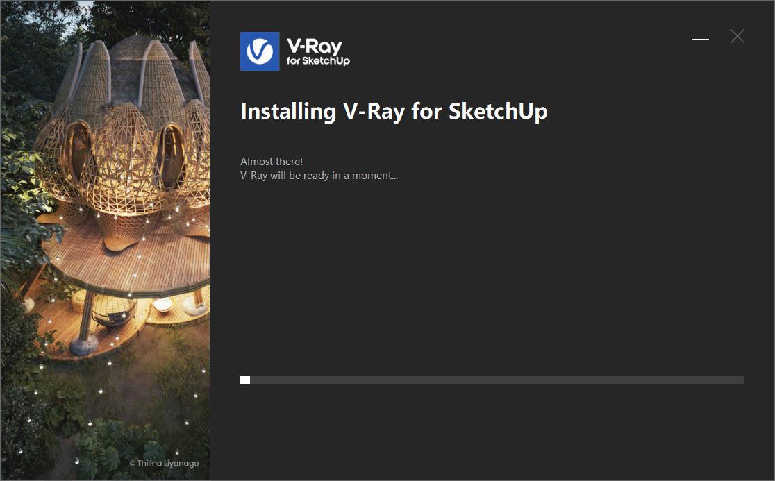 VRay 6.1 for SketchUp 2019-2023官方中文汉化版安装图文教程