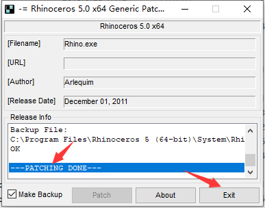 Rhino 5.0 破解版【犀牛5.0】中文破解版安装图文教程