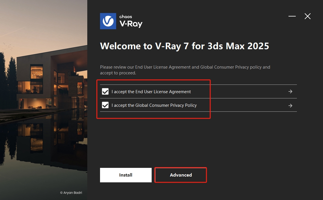 VRay v7.00.02 for 3ds Max 2020-2025 最新破解版安装图文教程