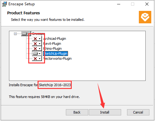Enscape 3D 3.5.4 最新版【EN渲染器 支持su2016-2023】中文破解版安装图文教程