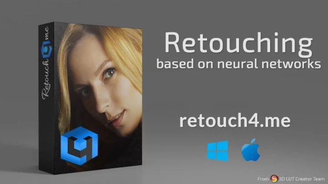 PS插件：Retouch4me【八合一全套人像修饰智能插件】免费下载