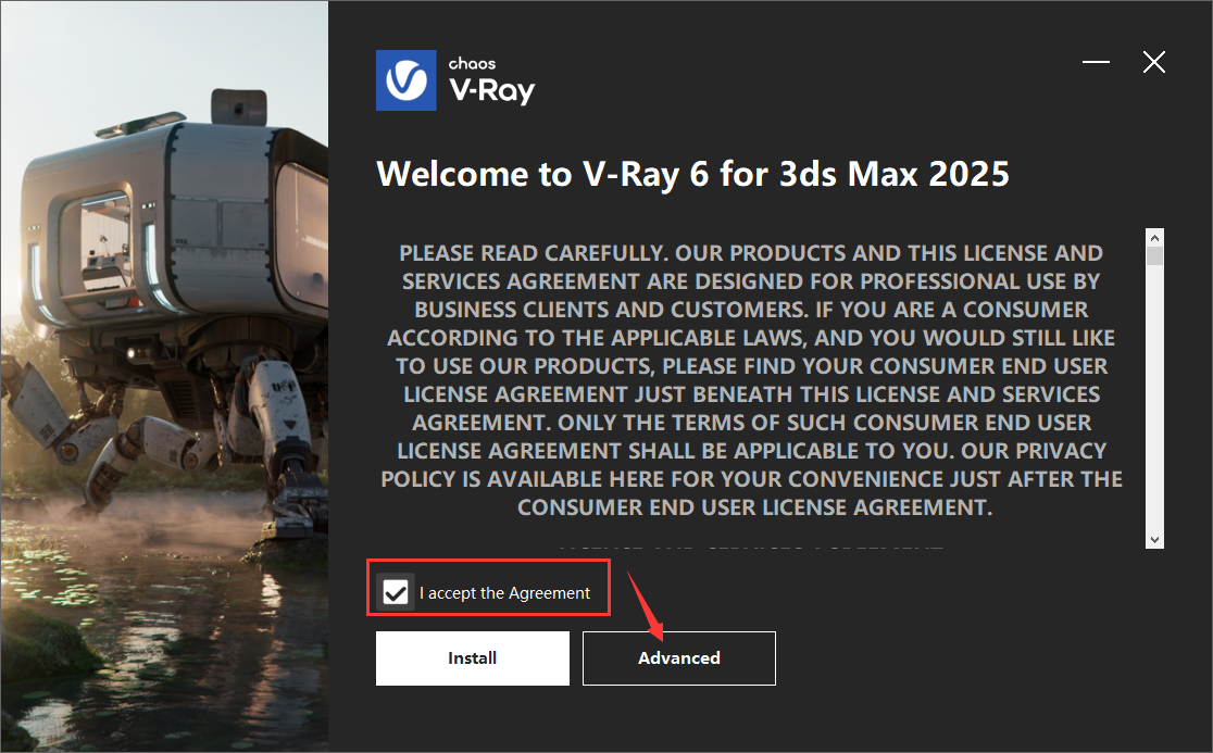 【VRay6.2渲染器】VRay6.2006 for 3dmax 2020-2025汉化破解版安装图文教程