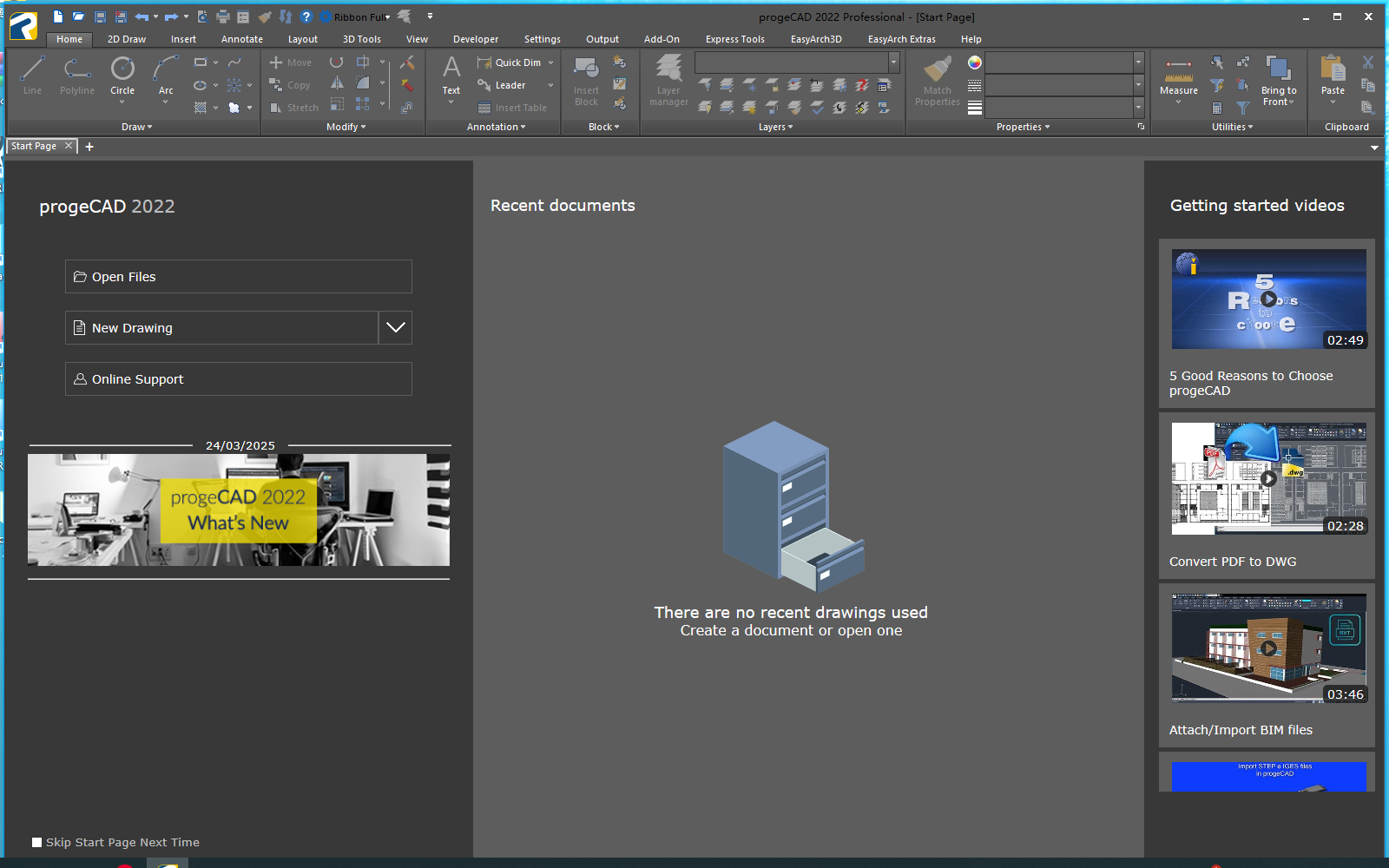 ProgeCAD 2022英文破解版（附安装教程）
