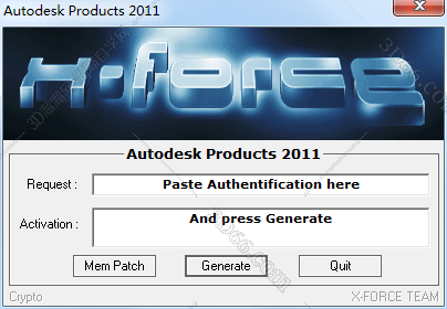 AutoCAD2011激活码【CAD2011注册机】序列号生成器