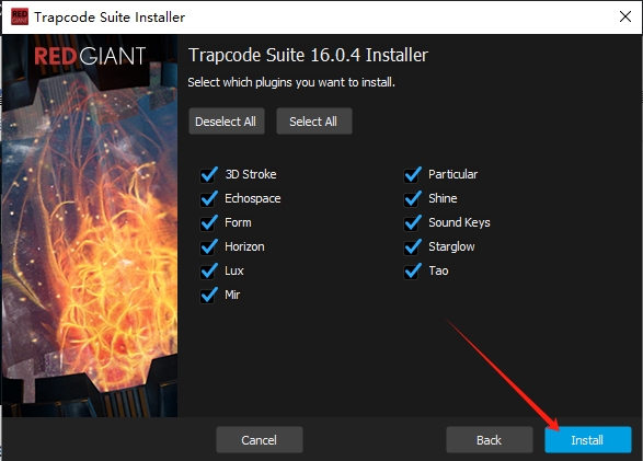 AE插件红巨星粒子套装：Red Giant Trapcode Suite 16.0.4(含序列号)免费下载安装图文教程