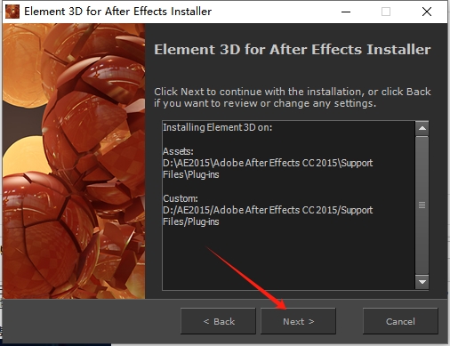 Element 3D v1.6.2【AE特效插件】E3D 免费破解版安装图文教程