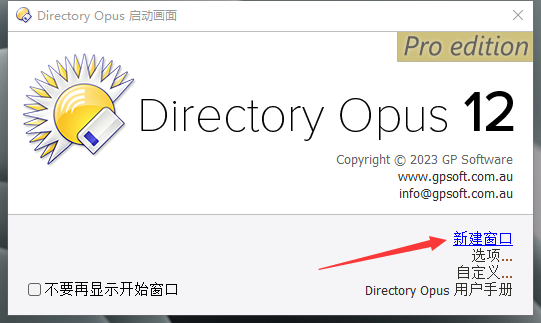 Directory Opus Pro 12.31文件管理工具中文破解版安装图文教程