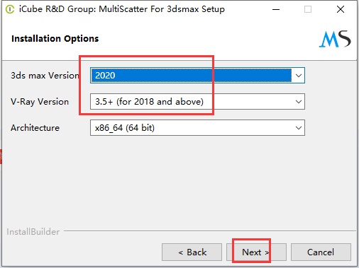 3DMax阵列插件：Multiscatter v1.091 For Vray 3.6 & Next Max 2014-2020安装图文教程