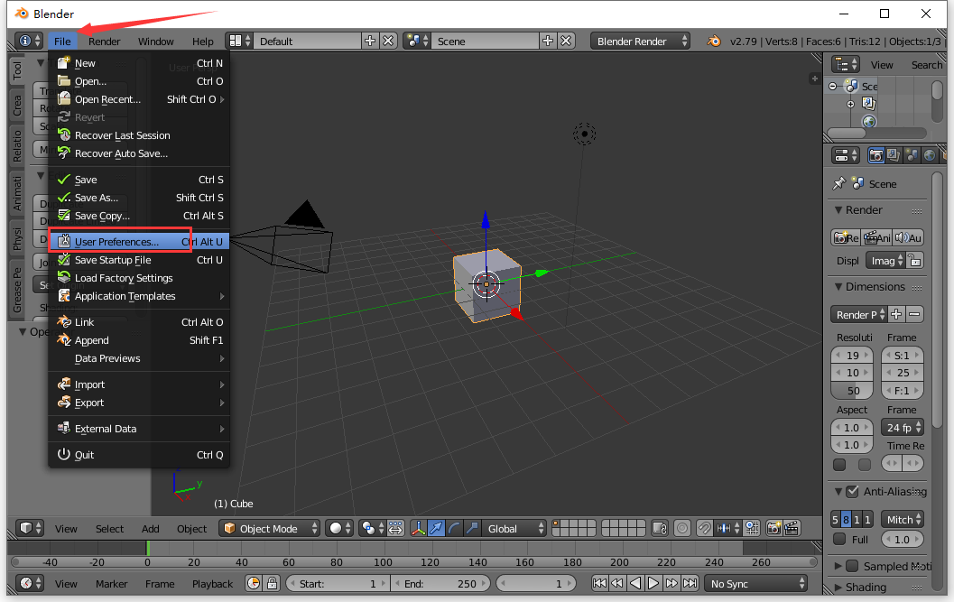 Blender 3D 3.1【三维动画制作软件】免费中文版 附安装教程安装图文教程