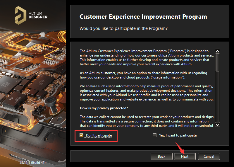 Altium Designer v23.11.1破解版【附破解补丁】中文破解版安装图文教程