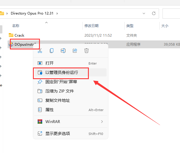 Directory Opus Pro 12.31文件管理工具中文破解版安装图文教程