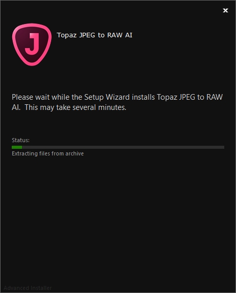 Topaz JPEG to RAW AI.v2.2.1 汉化破解版安装图文教程
