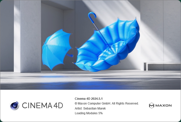 Maxon Cinema 4D 2024.5.1（附破解补丁）正式破解版安装图文教程