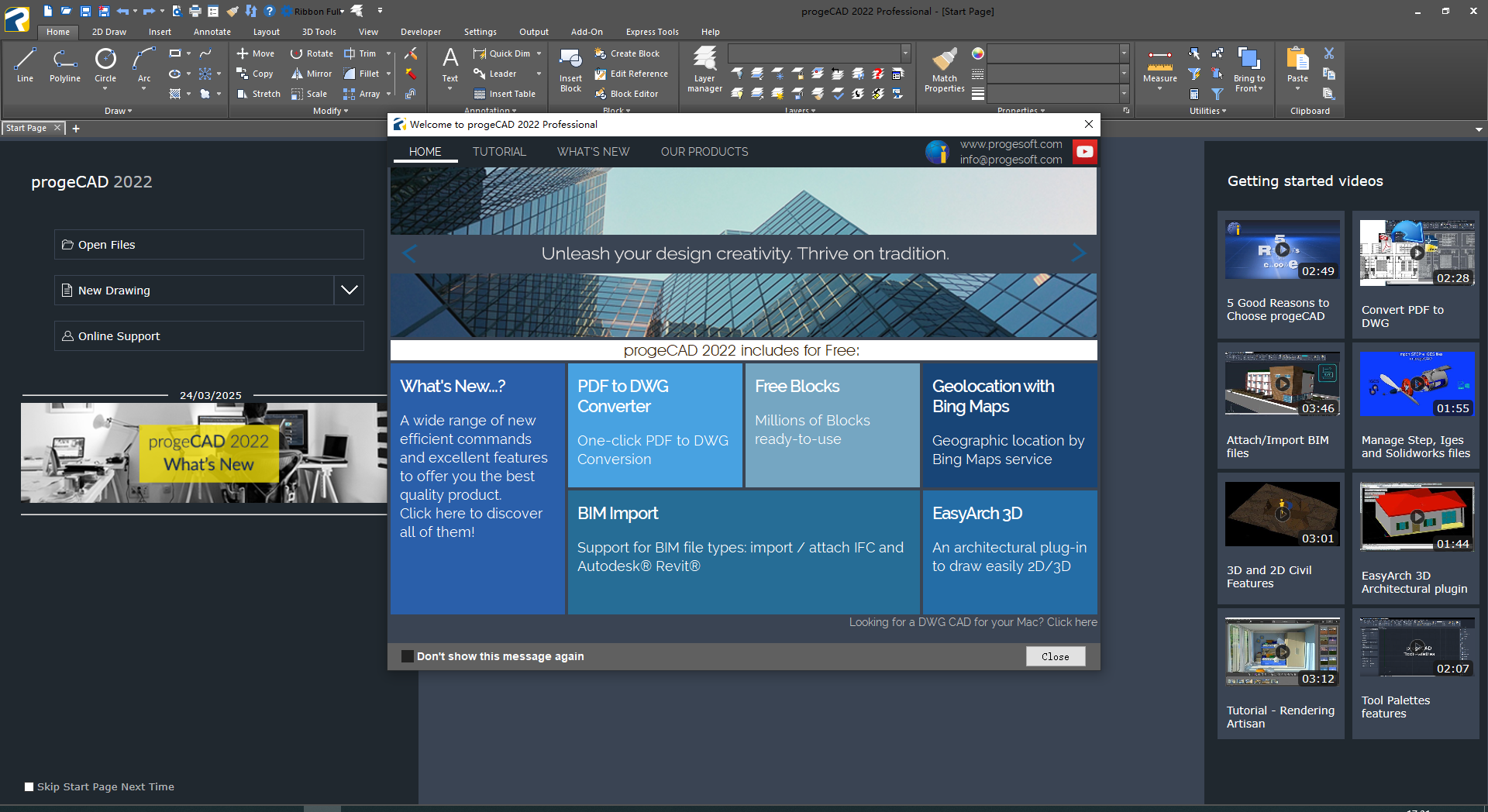 ProgeCAD 2022英文破解版（附安装教程）安装图文教程