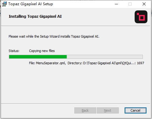 Topaz Gigapixel AI 7.3.2英文激活版+安装教程安装图文教程