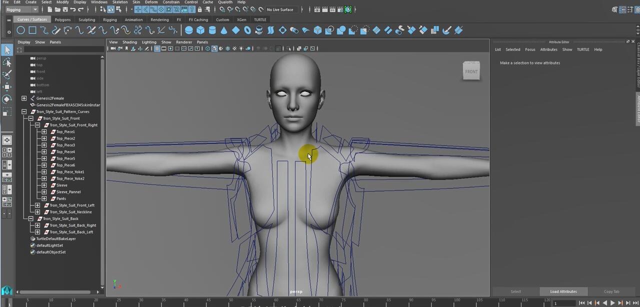 Maya布料模拟插件：Qualoth v4.5.8