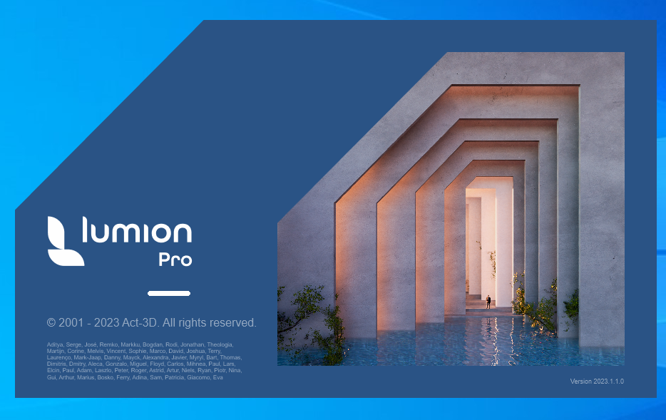 Lumion Pro 2023.1.1【建筑景观渲染3D软件】最新免费破解版安装图文教程