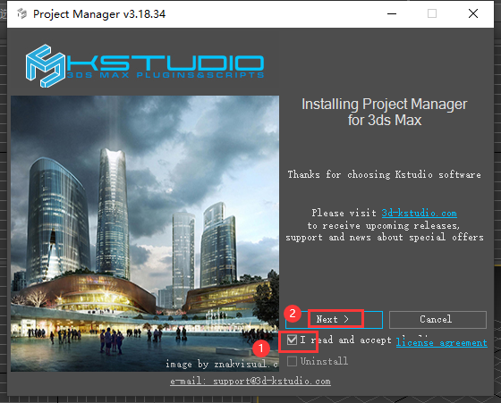 【3dmax插件】3DMAX工程项目预设管理预览插件 3d-kstudio Project Manager v3.18.34 for 3ds Max 2014-2023下载安装图文教程