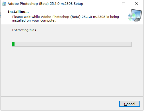 Adobe Photoshop 2023 Beta v25.1【附安装教程】中文免费破解版安装图文教程