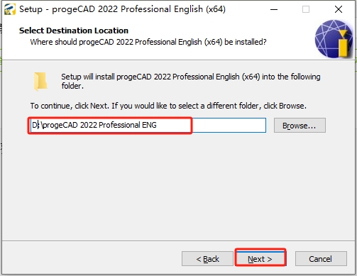 ProgeCAD 2022英文破解版（附安装教程）安装图文教程