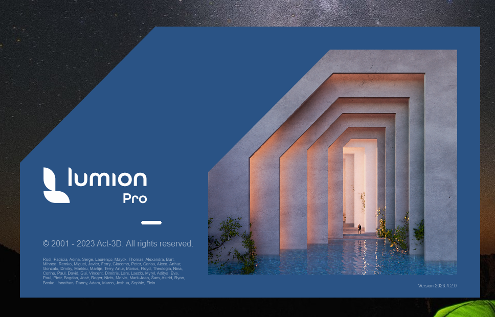 Lumion 2023.4.2.0中文版【3D渲染工具】完美破解版安装图文教程