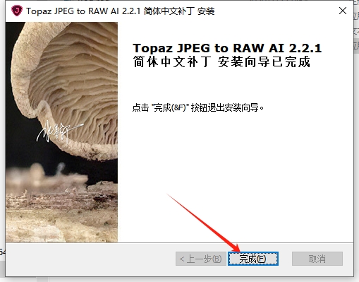 Topaz JPEG to RAW AI.v2.2.1 汉化破解版安装图文教程