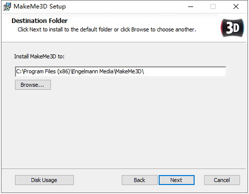 MakeMe3D 1.2.14【视频转换软件】英文破解版安装图文教程