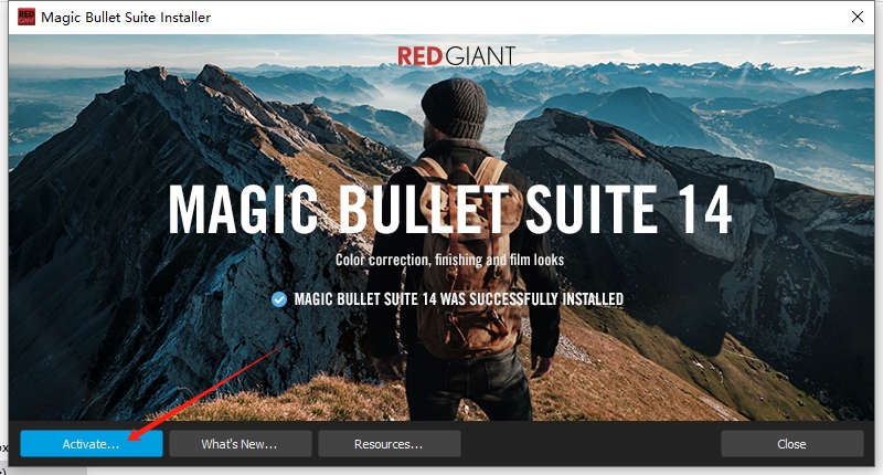 红巨星调色套装Red Giant Magic Bullet Suite 14.0.3附序列号免费下载安装图文教程