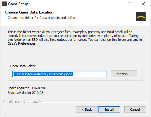 QuadSpinner Gaea v1.0.29【三维地形和CG景观设计制作软件】绿色破解版安装图文教程