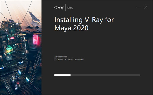 VRay5.1 Next for Maya2018/2019/2020/2022 完整破解版安装图文教程