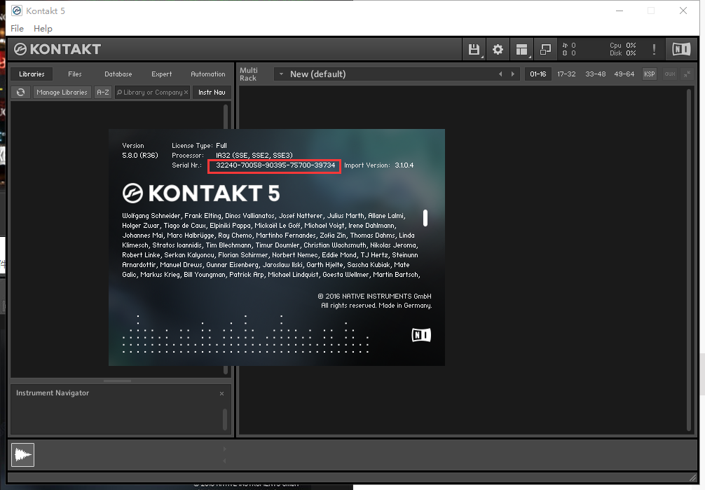 Kontakt 5.8【音频采样器】集成破解版安装图文教程