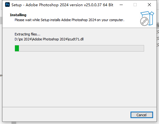 Adobe Photoshop 2024 v25.0官方正式最新免费破解版安装图文教程
