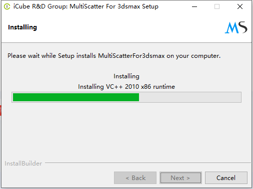 3DMax阵列插件：Multiscatter v1.091 For Vray 3.6 & Next Max 2014-2020安装图文教程