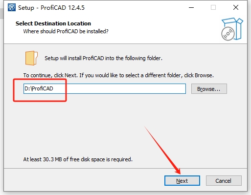 ProfiCAD 12.4.5（CAD制图软件下载）简体中文激活版安装图文教程