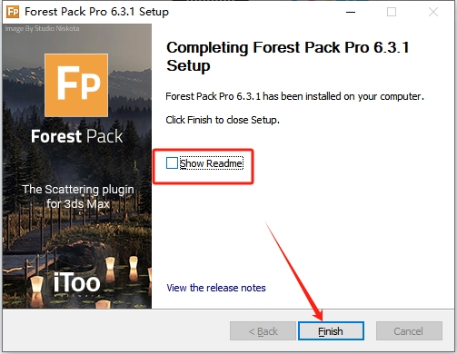 3DS MAX森林树木植物插件+模型库：Itoo Forest Pack Pro 6.3.1 for 3ds Max 2014-2021免费破解版安装图文教程