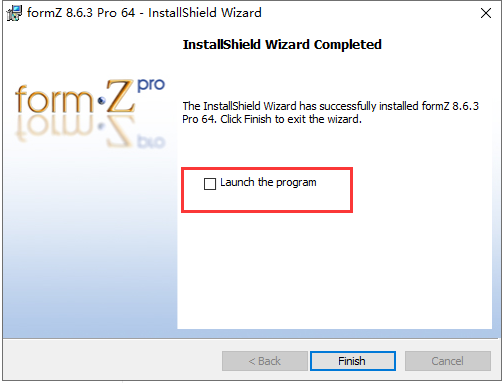 Form-Z Pro v8.6.3.1【3d建模软件】绿色破解版安装图文教程