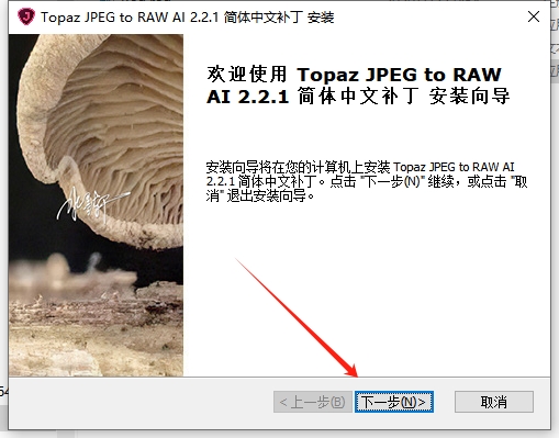 Topaz JPEG to RAW AI.v2.2.1 汉化破解版安装图文教程