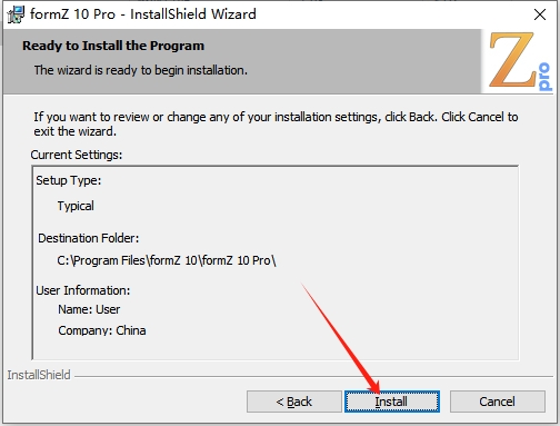 formZ Pro 10.0.5（3D绘图软件）官方完整破解版安装图文教程