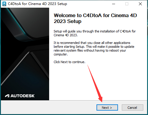 SolidAngle C4DtoA 4.6.51 for C4D R24-2024 英文破解免费版安装图文教程